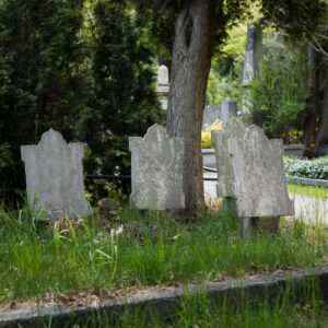 Liechtenstein Black Headstone